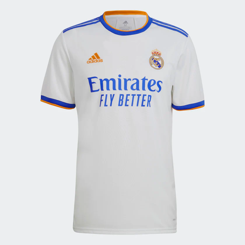 Real Madrid Home Jersey 21/22 Half
