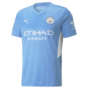 Manchester City Home 21-22 Jersey